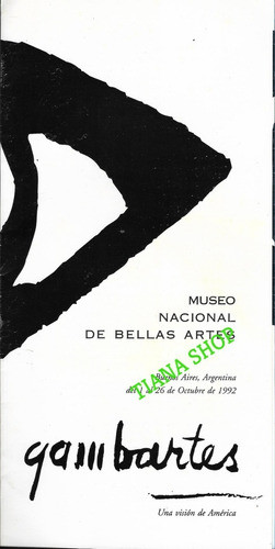 Catálogo Exposición Leonidas Cambartes__mnba_año 1992 0