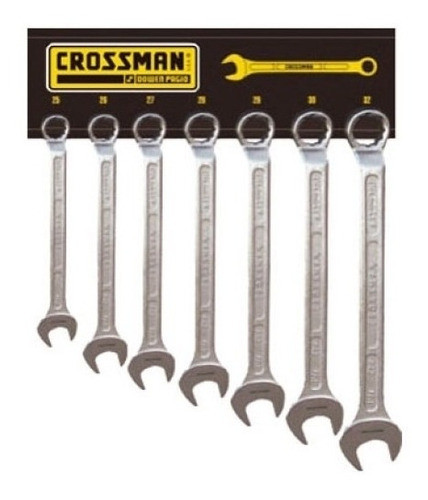 Exhibidor Crossmaster 7 Llaves Combinadas 25 A 32mm 0