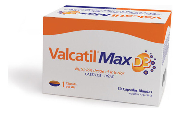 Valcatil Max D3 Capsulas X 60 0