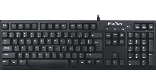 Teclado Meetion Alta Calidad + Hub Puerto Usb Incorporado 0