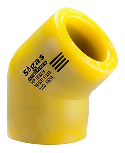 Codo A 45° Sigas Thermofusion 20 0