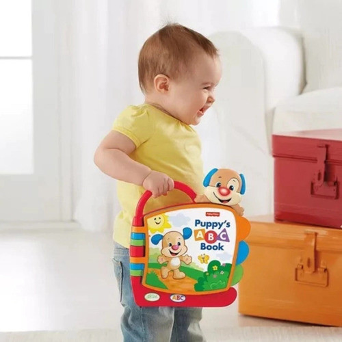 Libro Abc De Perrito Rie Y Aprende De Fisher Price 1