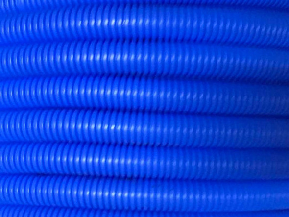 Caño Corrugado Azul  Antillama De 25 Mm Rollo De 50 Metros 0