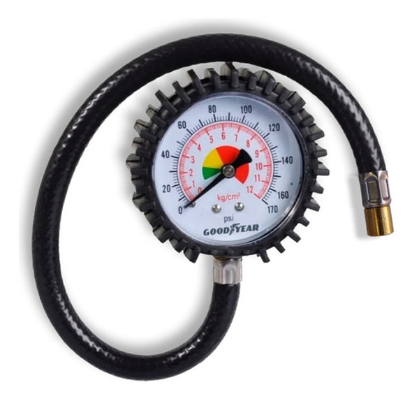 Calibre Medidor Presion Aire Neumaticos Válvula De Bronce 1