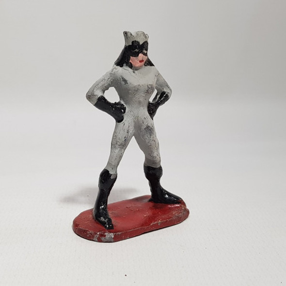 Antigua Figura Batman Gatubela Plomo Tipo Soldadit Mag 61204 0 Antigua Figura Batman Gatubela Plomo Tipo Soldadit Mag 61204 0