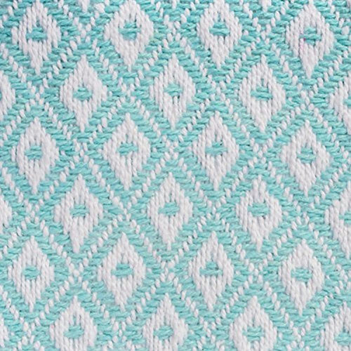 Manta Tejida Dii Global Mini Diamond, 50x60, Aguamarina 1