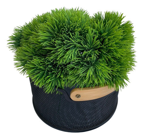 2 Plantas Artificiais Pick De Grama Para Decoração De Mesa 0