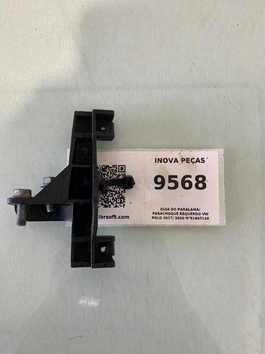 Guia Do Paralama/parachoque Esquerdo 51807108 Vw Polo 17/20 0