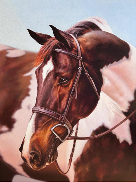 Vendo Cuadro Pintado De Caballo 0