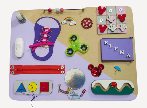 Tablero Sensorial Montessori 0