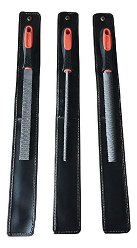 Ycammin Juego De Limas Para Madera De 8  Con Agarre De Goma 1