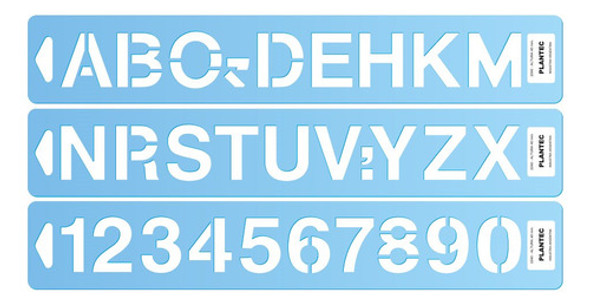 Letrografo Fresado Helvetica 12250 Plantec 50mm 0