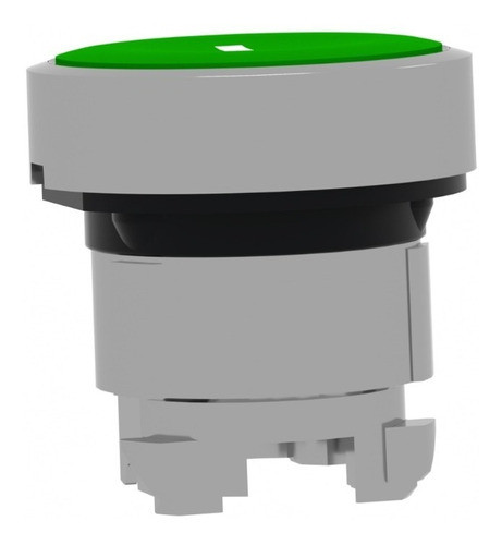 Cabeza De Pulsador Verde Rasante Metalico Xb4 Con Inscripcio 1