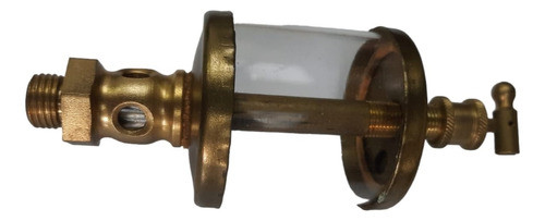 Aceitera Por Gota Visible Nº1 63cm3 Bronce Y Vidrio 0