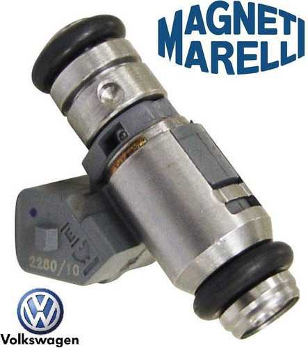 Inyector Magneti Marelli - Vw Gol Polo 1.6 1.8 Ab9 - Iwp 114 Aro Negro - Volkswagen Audi 1