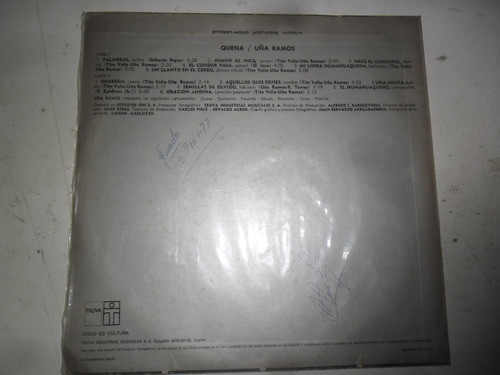 Lp Quena Una Ramos 1