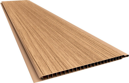 Cielorraso De Pvc Color Roble Con Textura 0