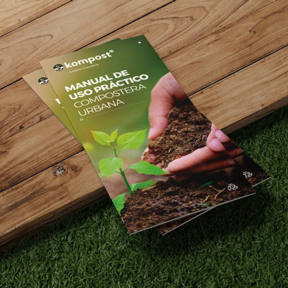 Compostera Urbana Balcón Lombrices Compost 45 L + Envío 1
