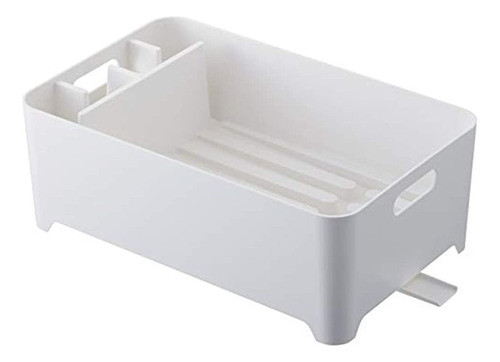 Yamazaki Home Tower Dish Drainer Blanco 0