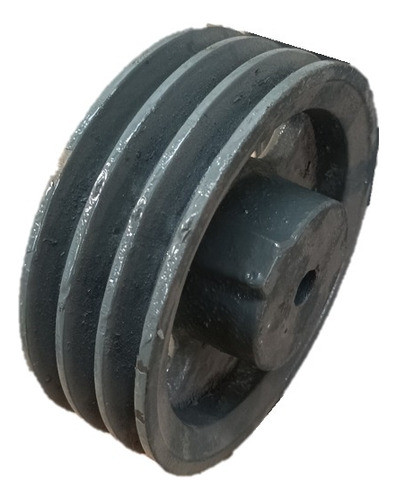 Polea Fundicion Diam 230 Mm 3 Canales Tipo A Hierro Fundido 0