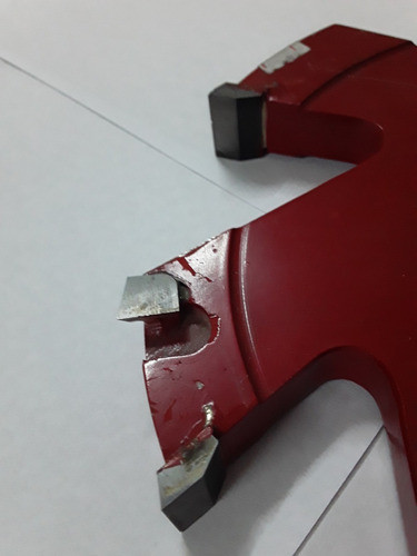 Fresa Recta Con Incisores De 20 Mm Z 4+2  Para Tupi 1