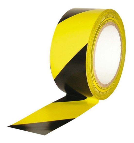Cinta Adhesiva Pvc Demarcación Amarilla/negra 48x33 0 Cinta Adhesiva Pvc Demarcación Amarilla/negra 48x33 0
