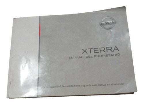 Manual De Usuario Nissan Xterra, Original 0