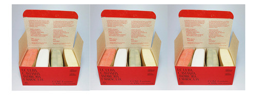 Jabones Natura Ekos 4 Unidades X Caja. Kit Por 3 Cajas 100gr 1