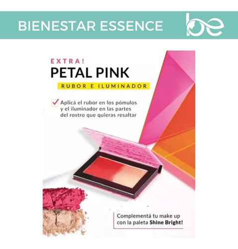 Kit Sombras Rubor E Iluminador Viva La Pink Maquillaje Avon 1
