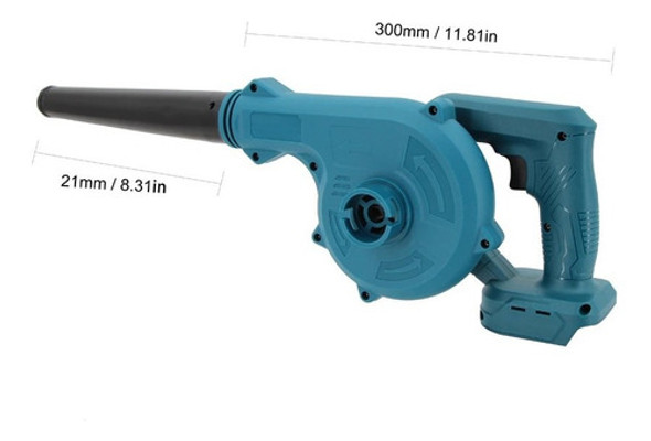 Sopladora De Hojas Aspiradora Inalámbrica A Batería 21v Ub 1