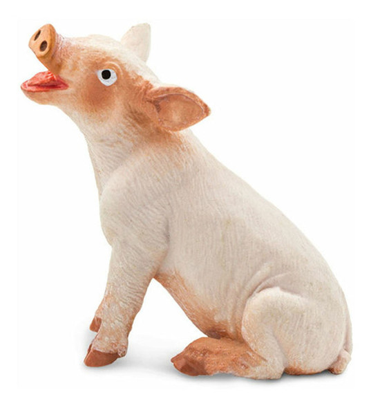 Lechón Bebé Cerdito Muñeco Safari Realista Animal Infantil ® 0