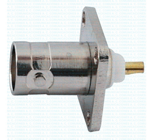 Conector Hembra Bnc Chasis Soldar Fact. 0