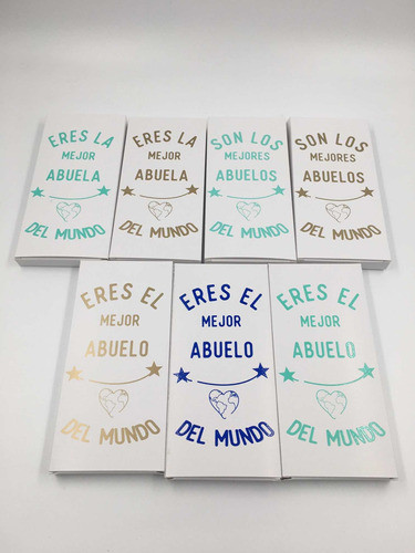 10 Cajas Para Tableta De Chocolate Día De 0