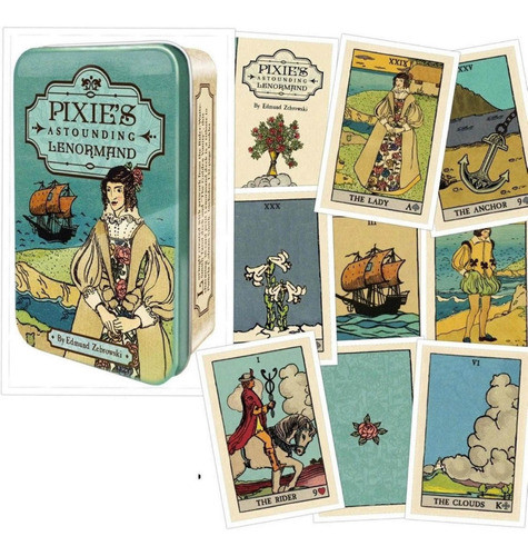 Pixie's Astounding Lenormand Original En Lata Stock Local 1