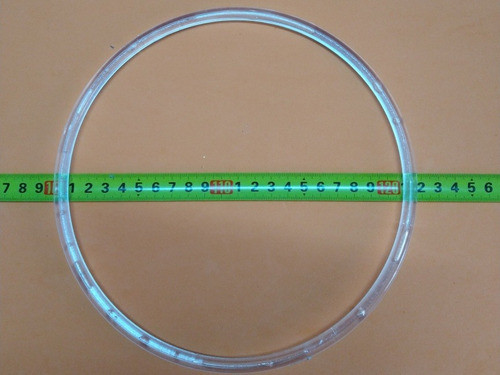 Argollas Plastica Mandala Atrapasueño Etc 200mm 10u. Z. Once 1