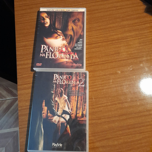 Dvd Pânico Na Floresta 1 E 2 Lacrados De Fábrica Dublado 1