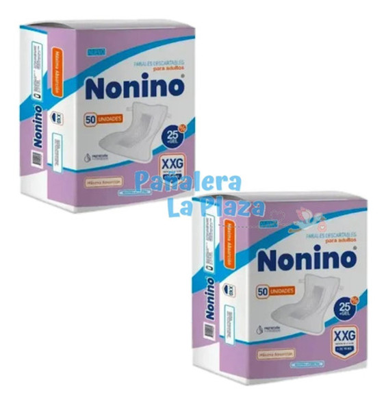100 Pañales Descartables Para Adulto Nonino Xxg 0 100 Pañales Descartables Para Adulto Nonino Xxg 0