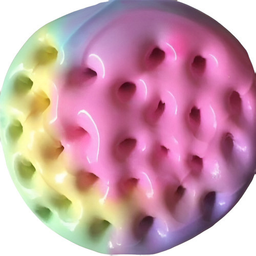 Algodón Brillante Arco Iris Clicky Puff Limo Bórax Niños Adu 0