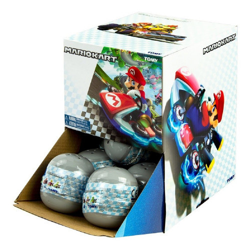 Brinquedo Mario Kart Figuras Pullbacks Carrinho Surpresa Fun 1