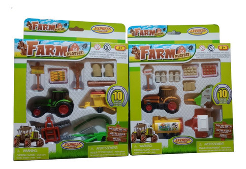 2 Cajas Dgranja Maquinarias ,accesorios 20 Unidades En Total 0