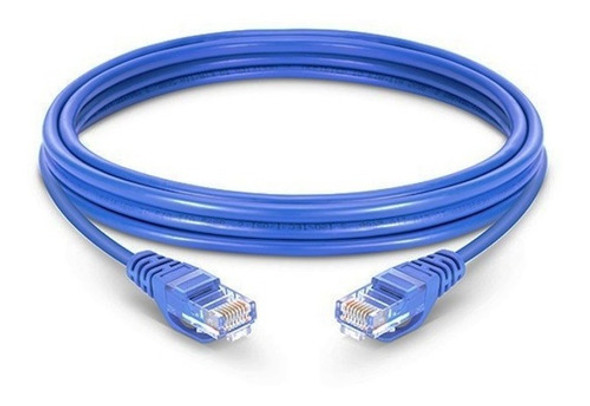 Cable De Red Utp Patch Cord  Cat 5e 5 Metros 0