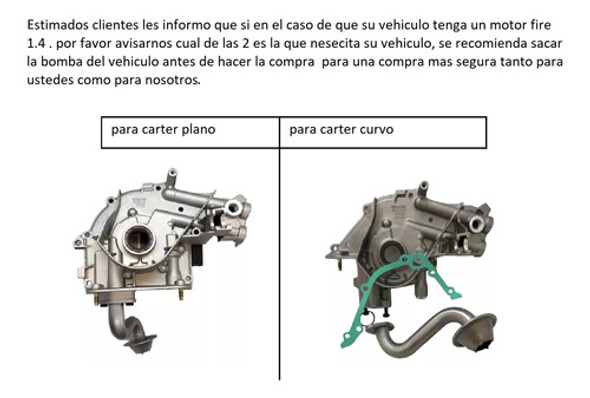 Bombas De Aceite Fiat Strada 1.4 2011 Fire Flex Mpi 8 1
