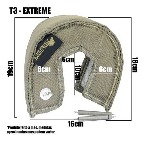 Capa Manta Protetora De Turbina Titanium Extreme Mhtb T3 1