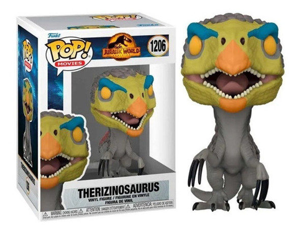 Funko Pop Jurassic World Dominion Therizinosaurus #1206 0 Funko Pop Jurassic World Dominion Therizinosaurus #1206 0