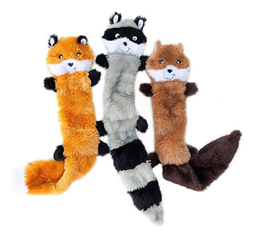 Zippypaws - Skinny Peltz No Stuffing Squeaky Peluche Para Pe 1