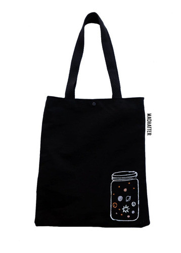 Bolsa Totebag Eco Universo Planetas Alien 0