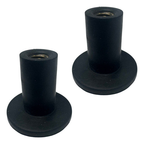Bucha Borracha Fixação Bolha Acrilico Adv 150 750 Kit 2pcs 1
