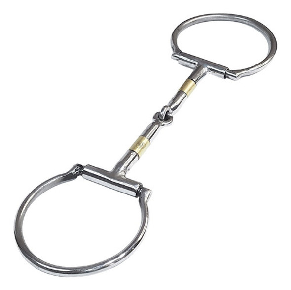 Bridão D Inox Articulado Salivador Bucha Embocadura Cavalo 0 Bridão D Inox Articulado Salivador Bucha Embocadura Cavalo 0
