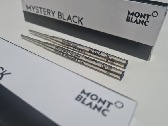 1 Refil Carga Balpen Mont Blanc Cor Preto Média Balpoint 1