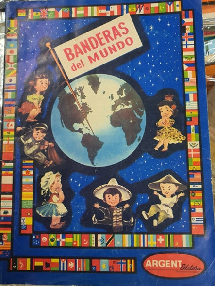 Album De Figuritas Banderas Del Mundo- Faltan Solo 7 Figus 0